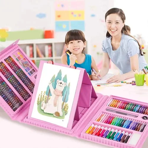 DLUCKY 208 PCS Art Supplies, Drawing Art Kit for Kids Adults